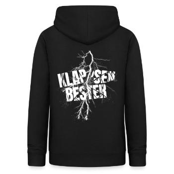 Klapsenbester Klapse Psychiatrie Sprüche Geschenk - Frauen Hoodie - Schwarz - Hinten - AI Model Female 172 light (172cm)