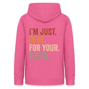Podiatrist Pedicure Podiatry Gifts - Women's Hoodie - pink - Back - AI Model Female 172 light (172cm)