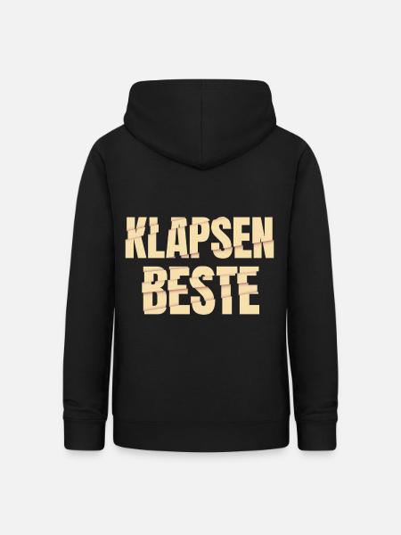 Klapsenbeste Klapse Psychiatrie Sprüche Geschenk - Frauen Hoodie - Schwarz