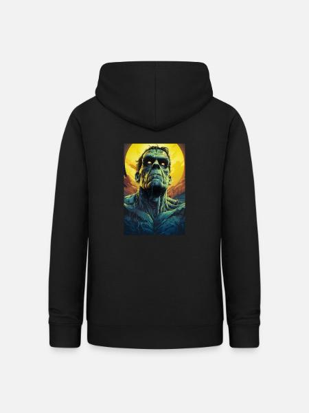 Monster - Frauen Hoodie - Schwarz