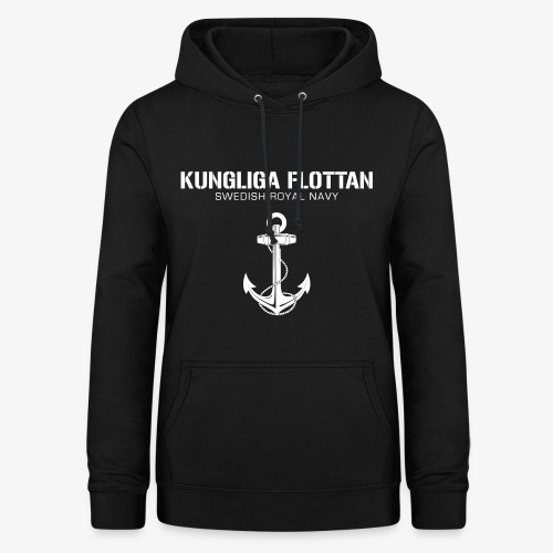Kungliga Flottan - Swedish Royal Navy - ankare - Luvtröja dam