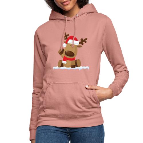 Reindeer on Ice - Frauen Hoodie