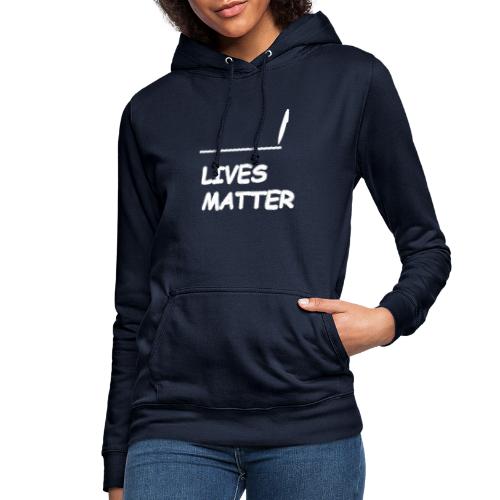 VUL LEVENS IN MATERIE - Vrouwen hoodie