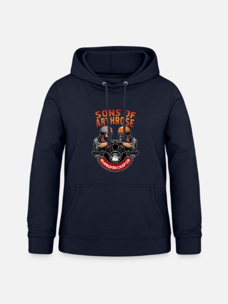 Sons of Arthrose - Frauen Hoodie - Navy