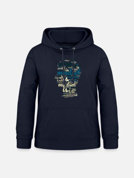 Mindset is Everything - Frauen Hoodie - Navy