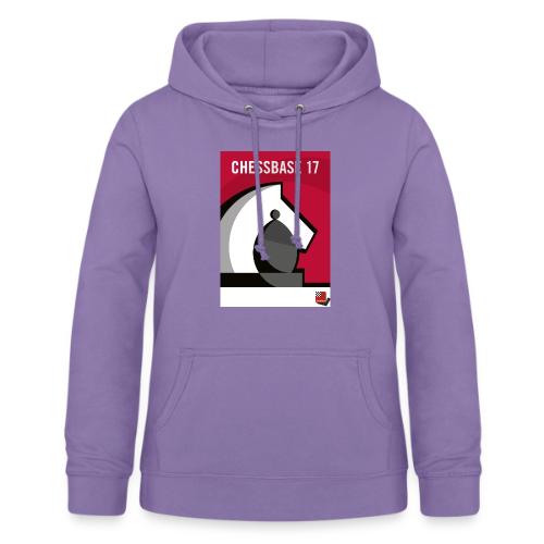 CHESSBASE 17 - Schach, Läufer, Springer - Sudadera con capucha para mujer