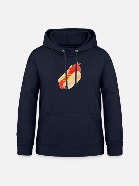 Hot Doggy - Frauen Hoodie - Navy