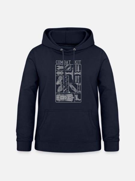 Batman Combat Kit - Frauen Hoodie - Navy