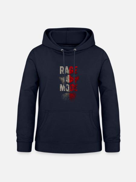 Rage Mode - Frauen Hoodie - Navy
