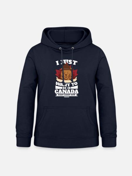 Canada - Frauen Hoodie - Navy