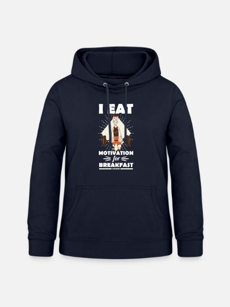 Motivation - Frauen Hoodie - Navy