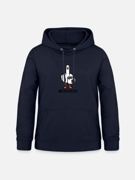 Guten Morgen! - Frauen Hoodie - Navy