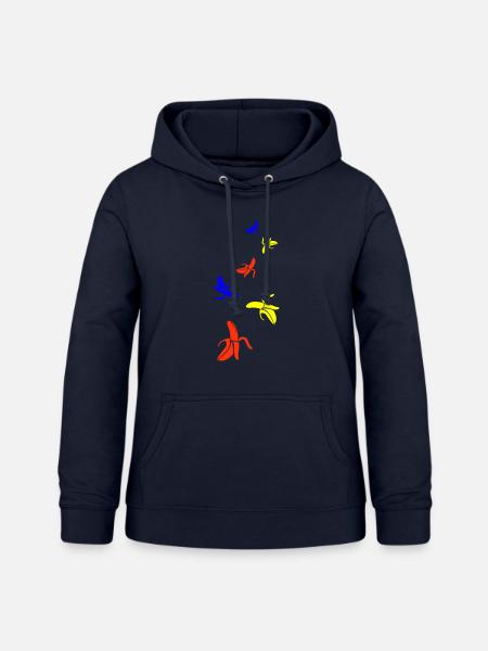 Banane Icon - Frauen Hoodie - Navy