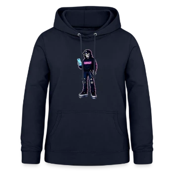 Sarkazzy Szkielet Hacker w streetwearowym swetrze