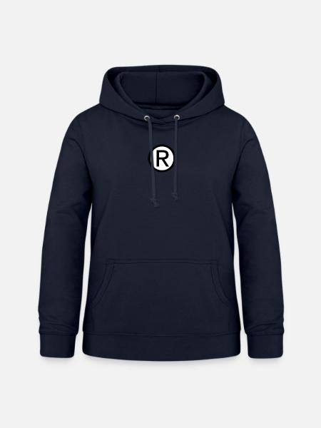 R - Frauen Hoodie - Navy