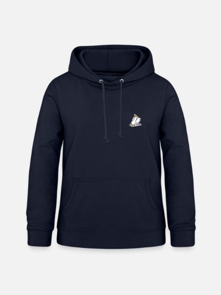 Gänse Sticker - Frauen Hoodie - Navy