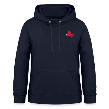paprika - Women's Hoodie - navy - Front - AI Model Female 172 light (172cm)