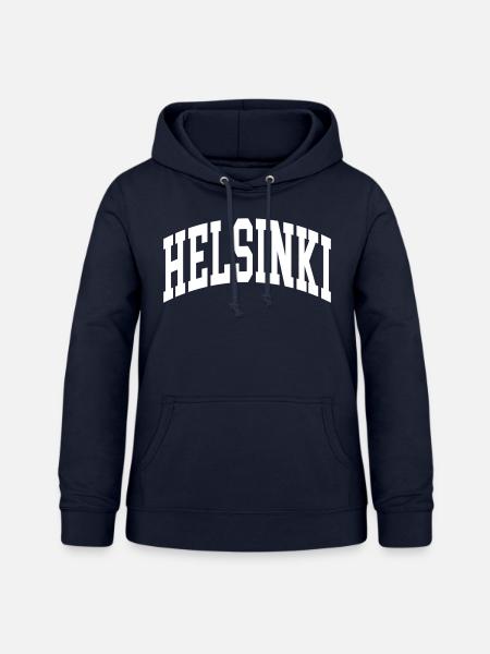 Helsinki - Frauen Hoodie - Navy