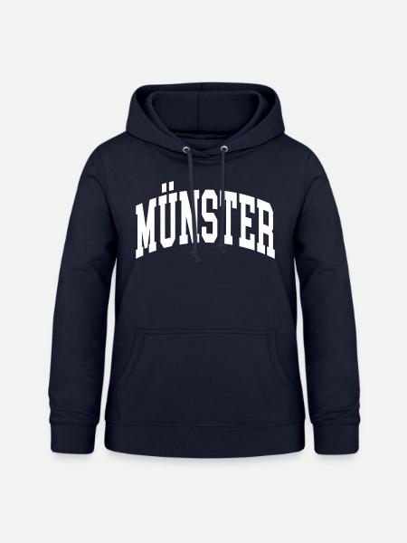 Münster - Frauen Hoodie - Navy