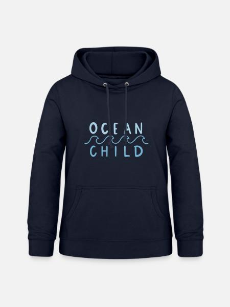 Ocean child - Frauen Hoodie - Navy