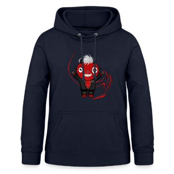 Kalisto - Sweat à capuche Femme - marine - Devant - AI Model Female 172 light (172cm)
