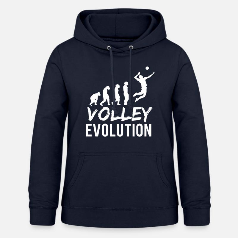 VOLLEY EVOLUTION - Sweat à capuche Femme - marine
