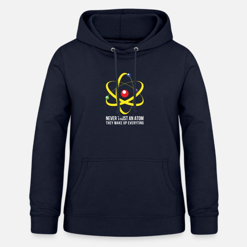 XASTY nerd science math prof de physique amusement - Sweat à capuche Femme - marine
