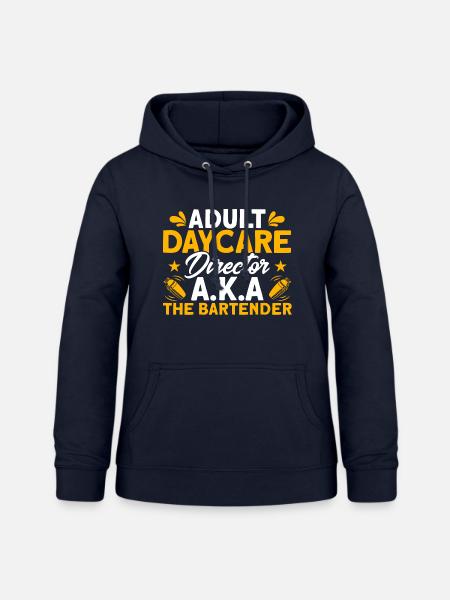 Kellner Barkeeper Service Geschenk - Frauen Hoodie - Navy