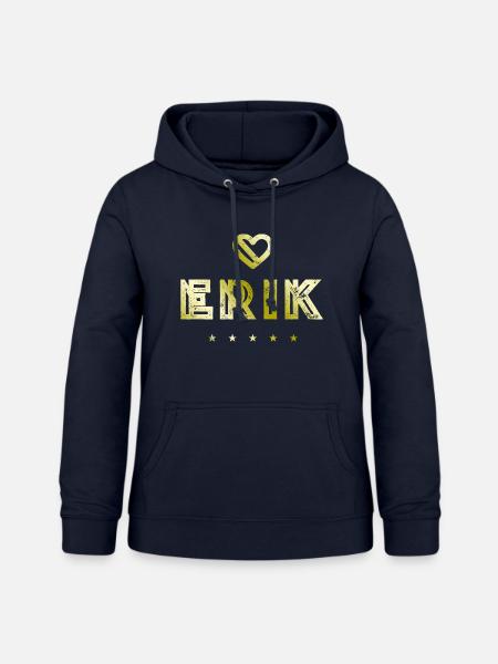 Erik Herz - Frauen Hoodie - Navy
