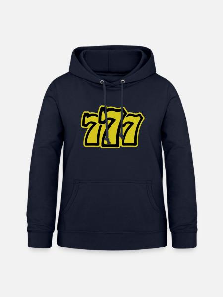 777 - Frauen Hoodie - Navy