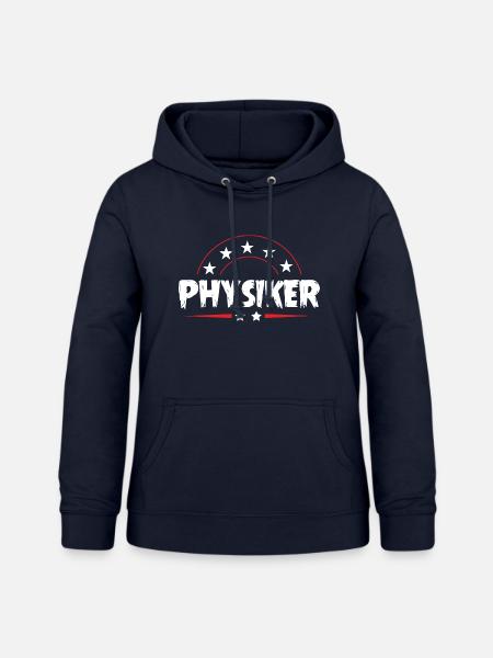 Physiker Beruf - Frauen Hoodie - Navy