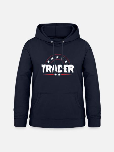 Trader Beruf - Frauen Hoodie - Navy