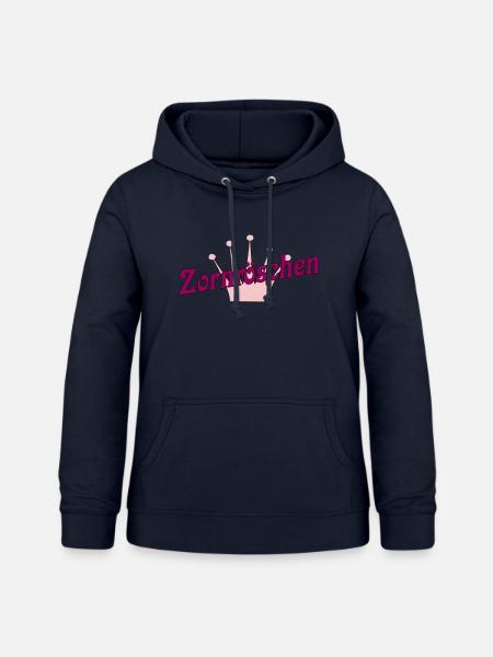 Zornröschen - Frauen Hoodie - Navy