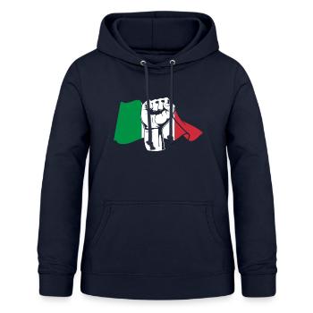 Faust Italie Italie Italie - Sweat à capuche Femme - marine - Devant - AI Model Female 172 light (172cm)