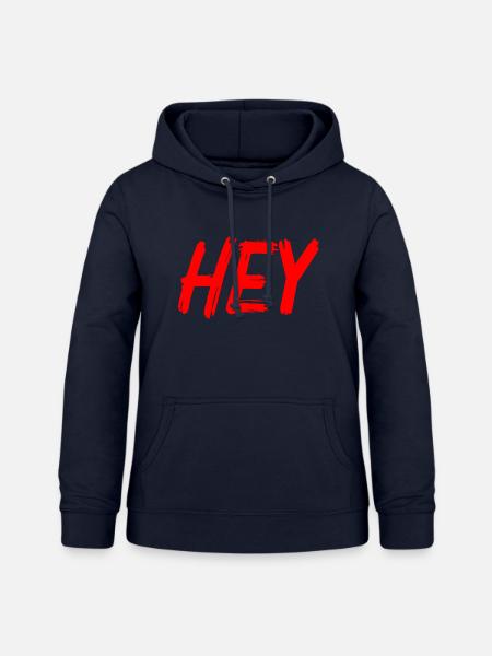 HEY - Frauen Hoodie - Navy