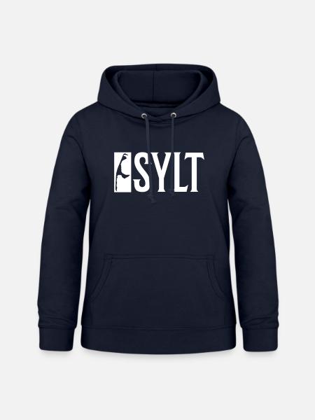 Sylt Insel - Frauen Hoodie - Navy