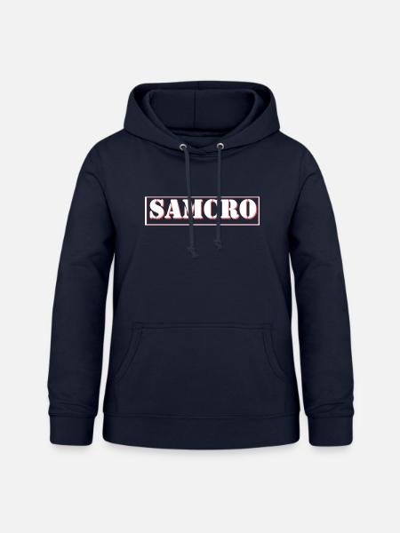 samcro - Frauen Hoodie - Navy