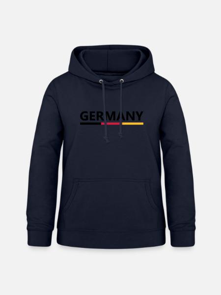 Germany - Frauen Hoodie - Navy