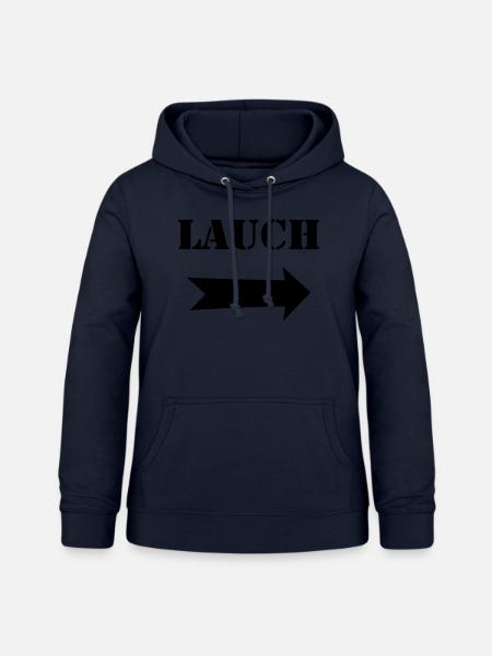 Lauch - Frauen Hoodie - Navy