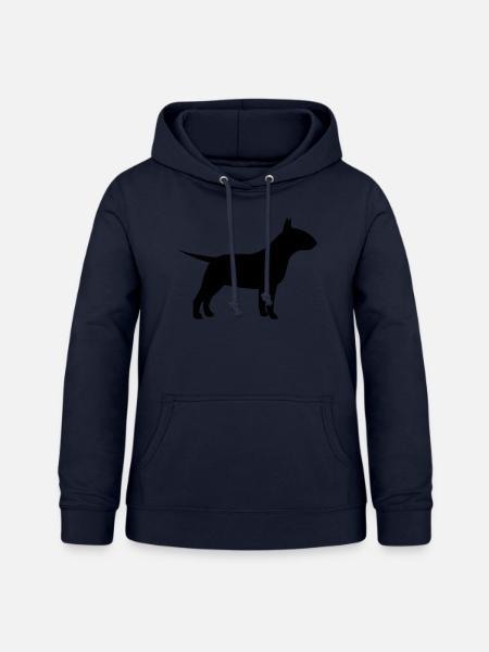 BULLTERRIER - Frauen Hoodie - Navy