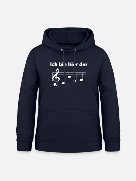 Ich bin hier der Chef - Frauen Hoodie - Navy