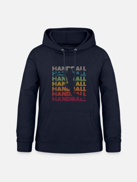 Handball Spielerin - Frauen Hoodie - Navy