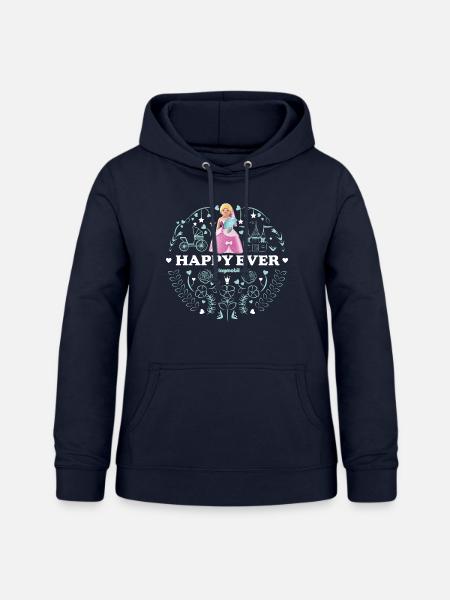 Playmobil Happy Ever Prinzessin-Design - Frauen Hoodie - Navy