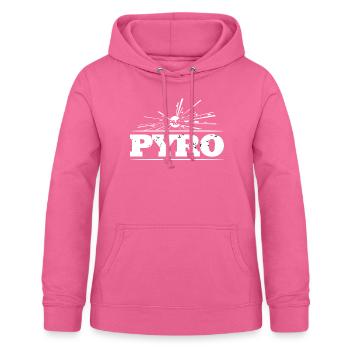 Pyro Explosive Fireworks - Women's Hoodie - pink - Front - AI Model Female 172 light (172cm)
