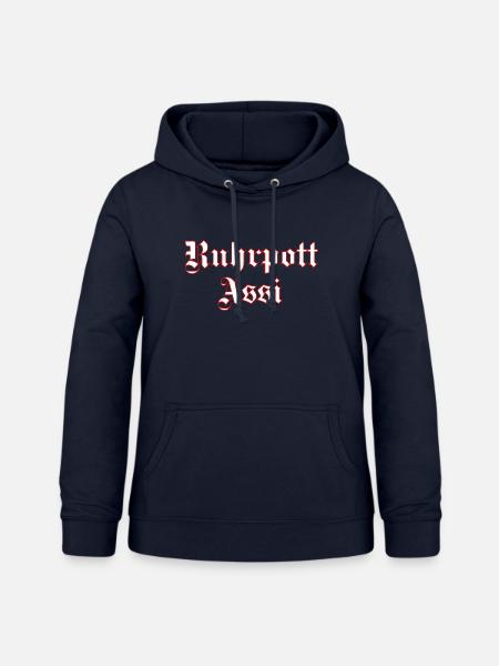 Ruhrpott Assi - Frauen Hoodie - Navy