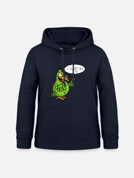Intelligenter Vogel - Frauen Hoodie - Navy