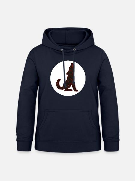 Wolfpack - Frauen Hoodie - Navy