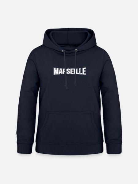 Marseille - Frauen Hoodie - Navy