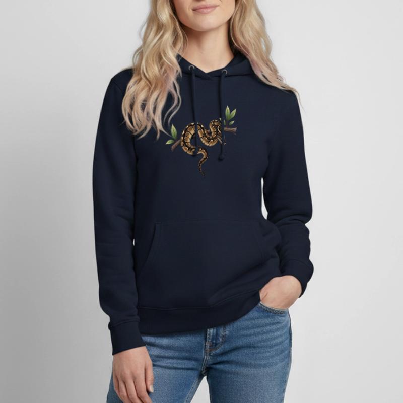 King Python Snakes Lover Terrarium Python Women's Hoodie