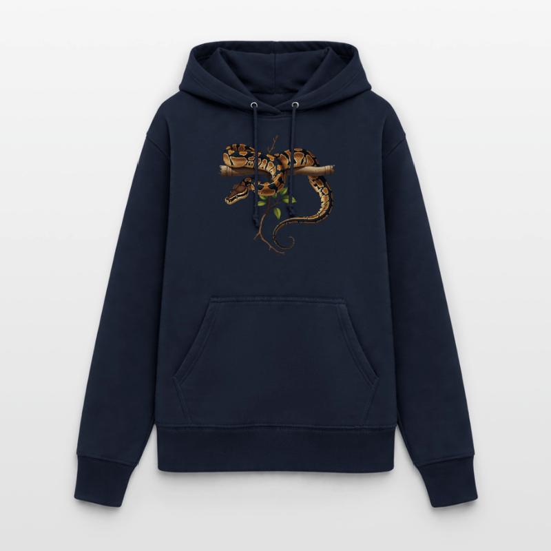 Roi Python Serpents Amoureux Terrarium Python Sweat à capuche Femme